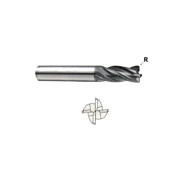 Yg-1 Tool V7 Mill Steel 4 Flute Corner Radius Reg LenFlat Carbide End Mill EMD49036 - main